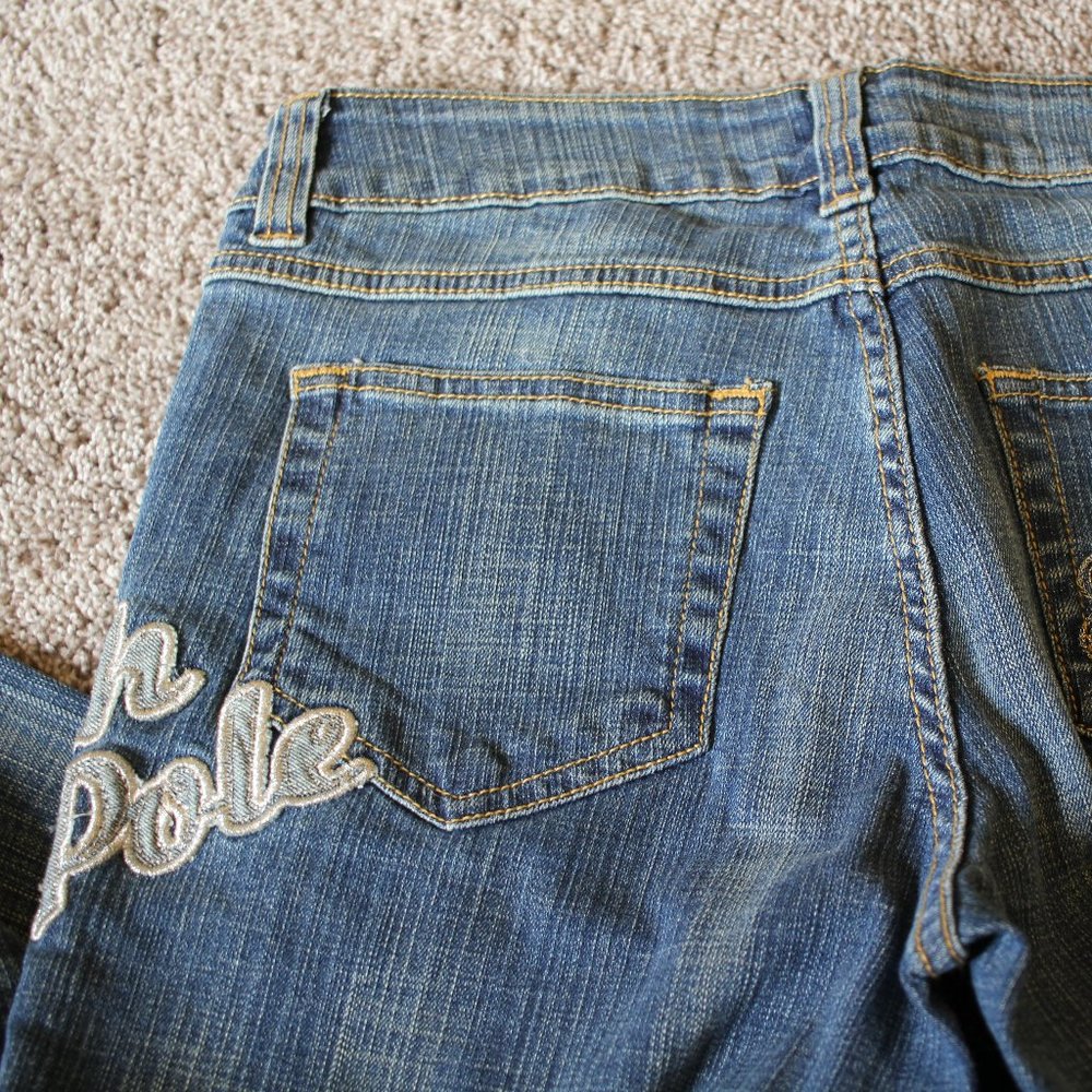 SouthPole Applique Embroidered Jeans - Picture 6 of 6